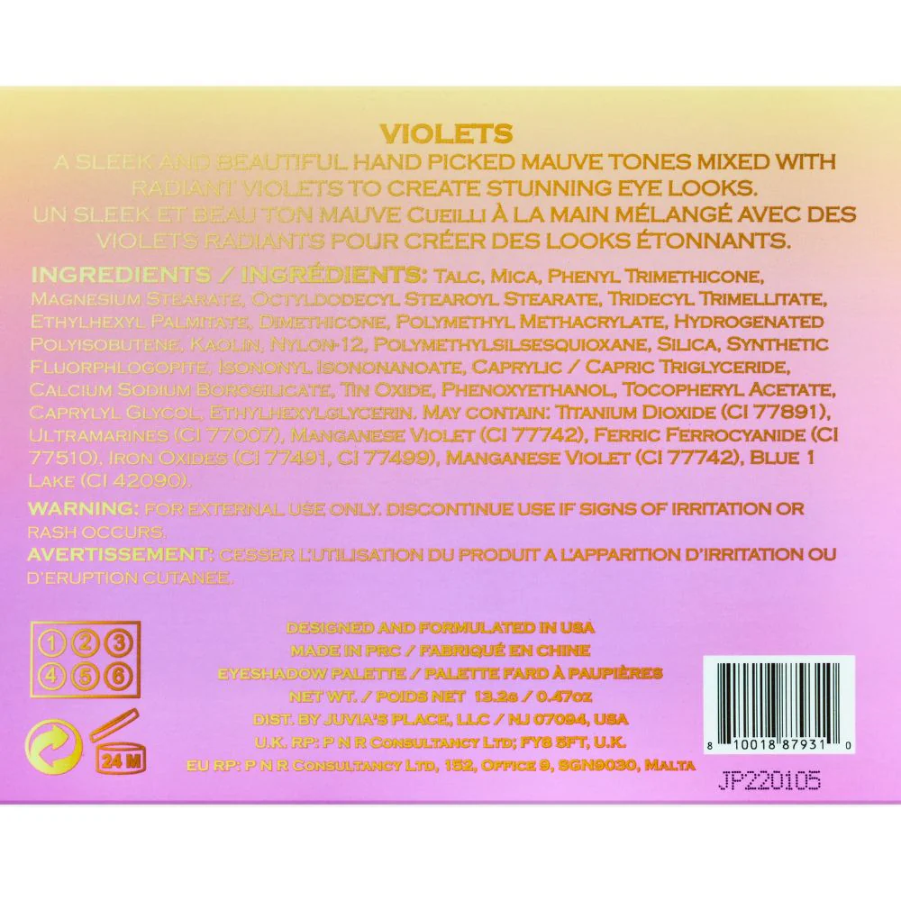 The Violets Palettes - Image 5